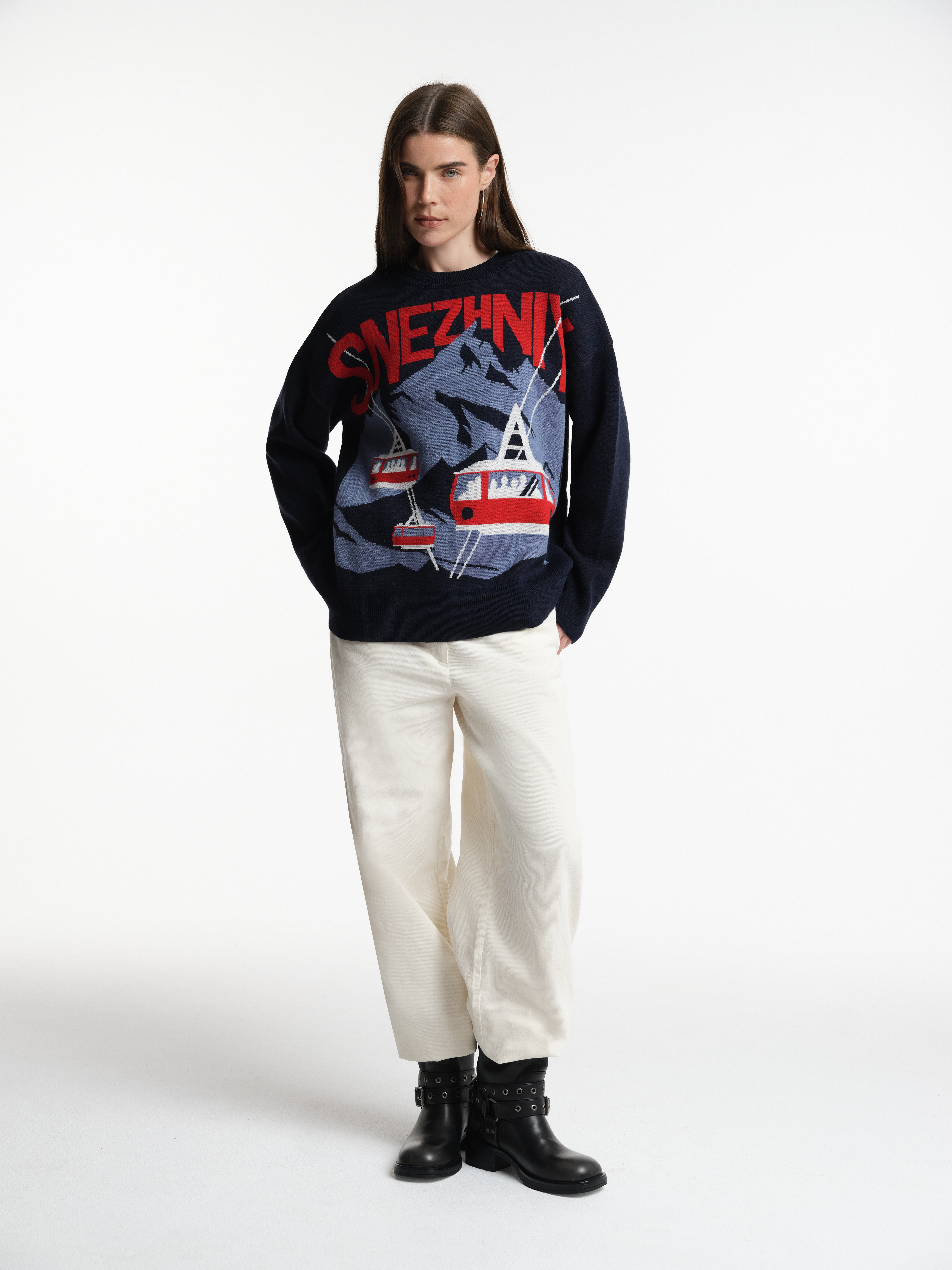 Свитер с шерстью Snezhniy, фото 3