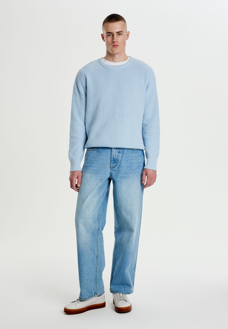 Oversize джемпер из хлопка, фотография 2