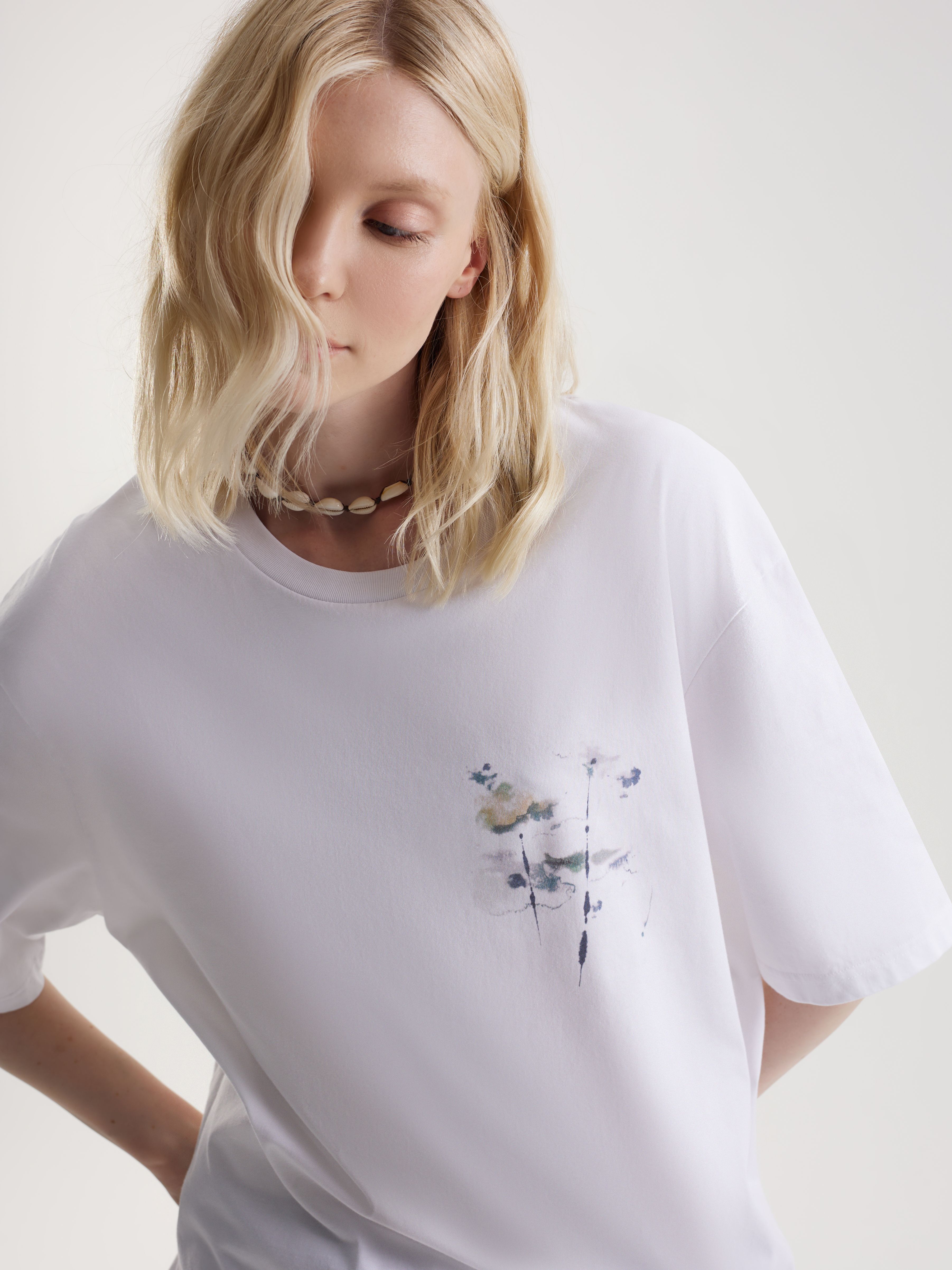 Футболка UNISEX с акварельным принтом supima cotton, фото 5