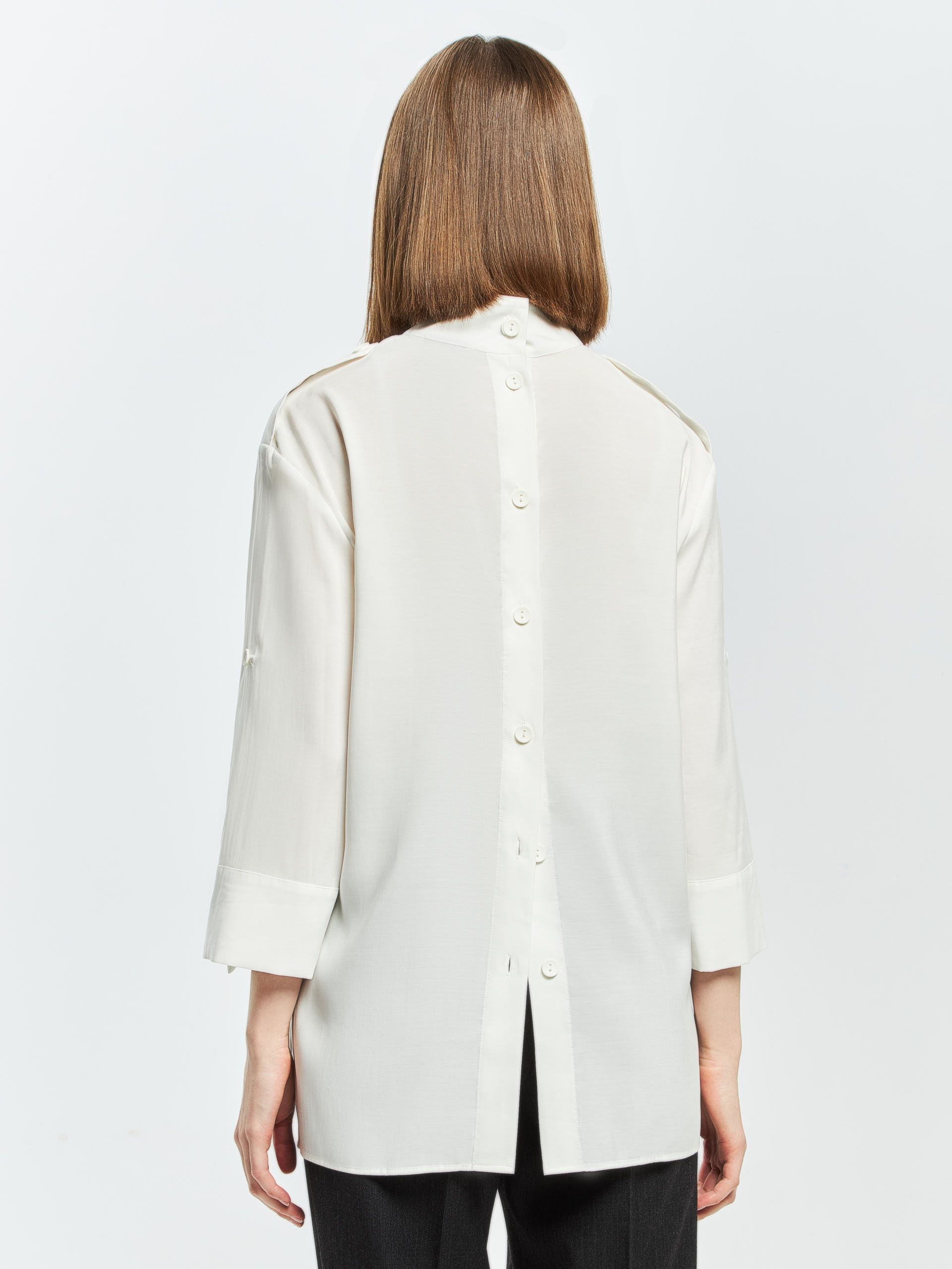 Стильная лёгкая блузка ALTUM из 100% экологичного модала. Изображение 3