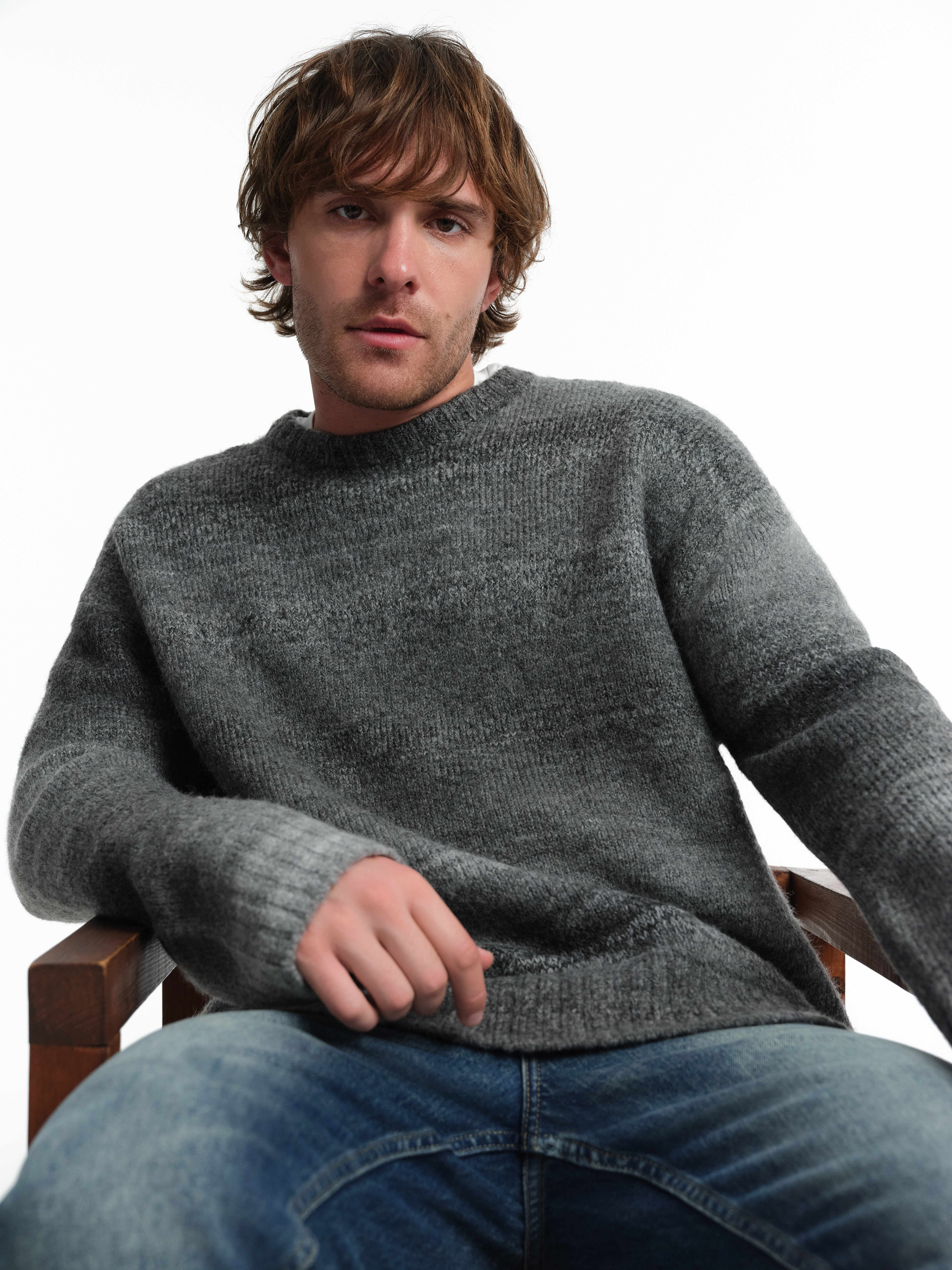 Джемпер с градиентом , фото 1