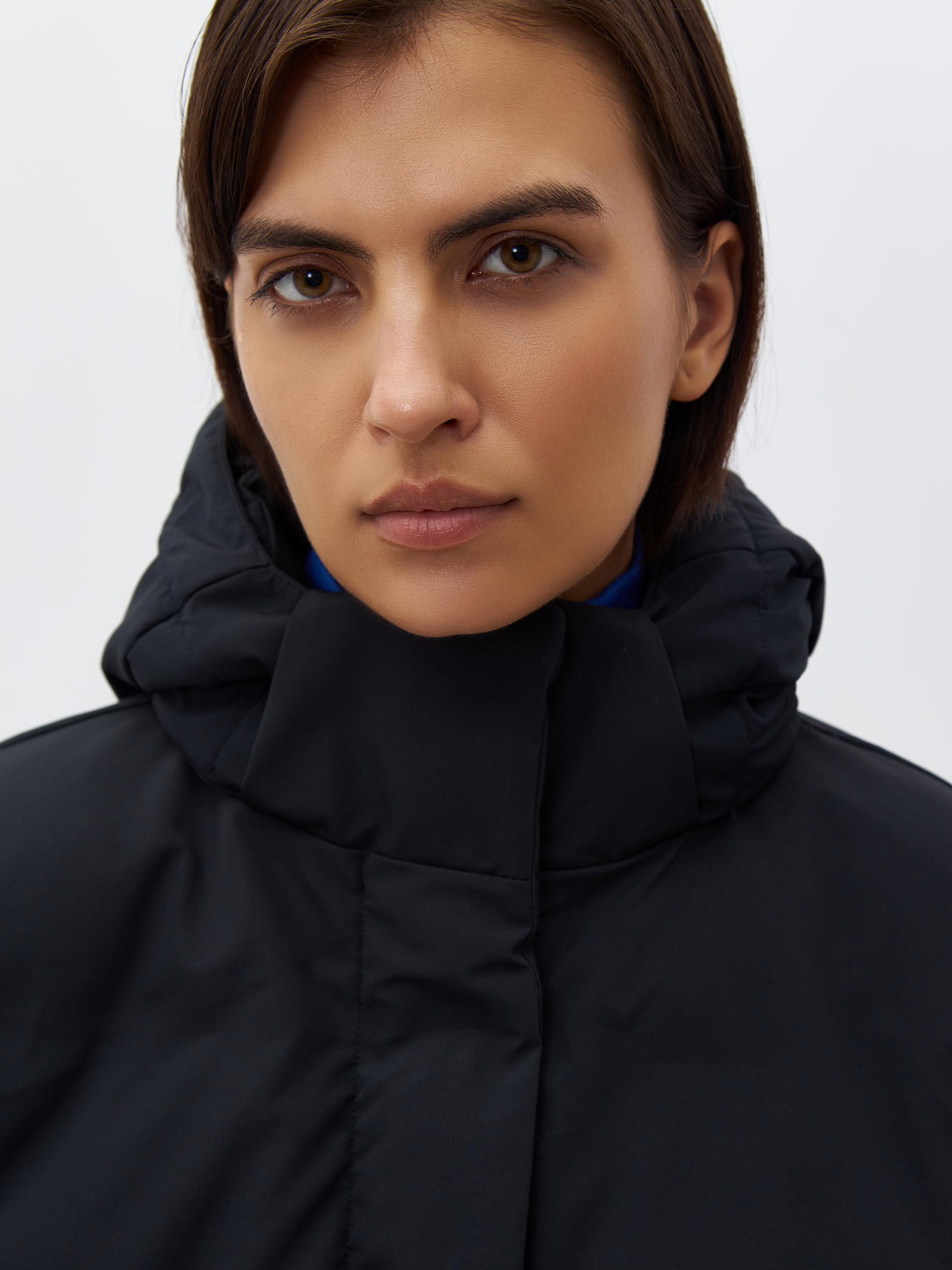 изображение женская утепленная куртка с термостежкой