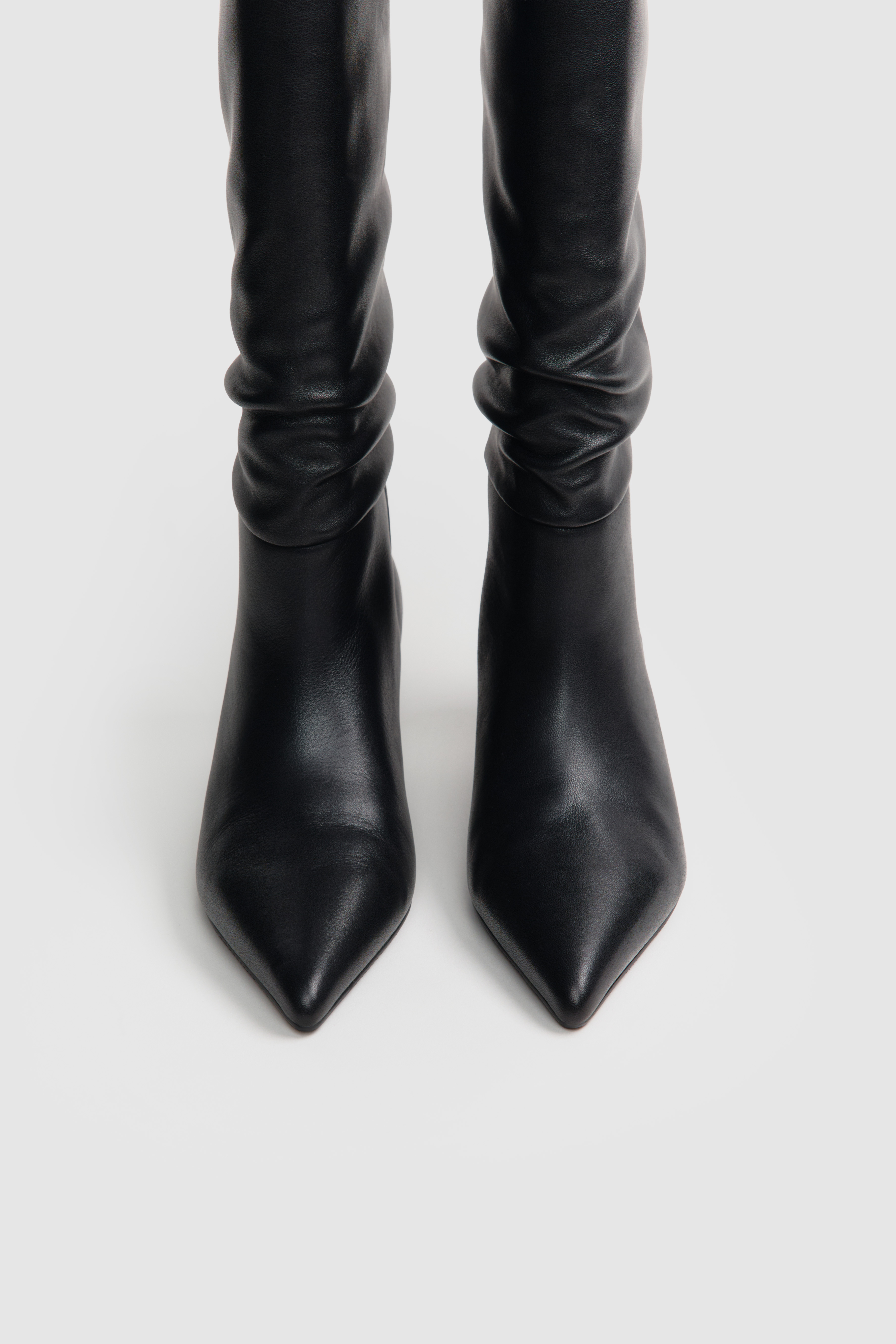 Сапоги-трубы из 100% натуральной кожи , фотография 3