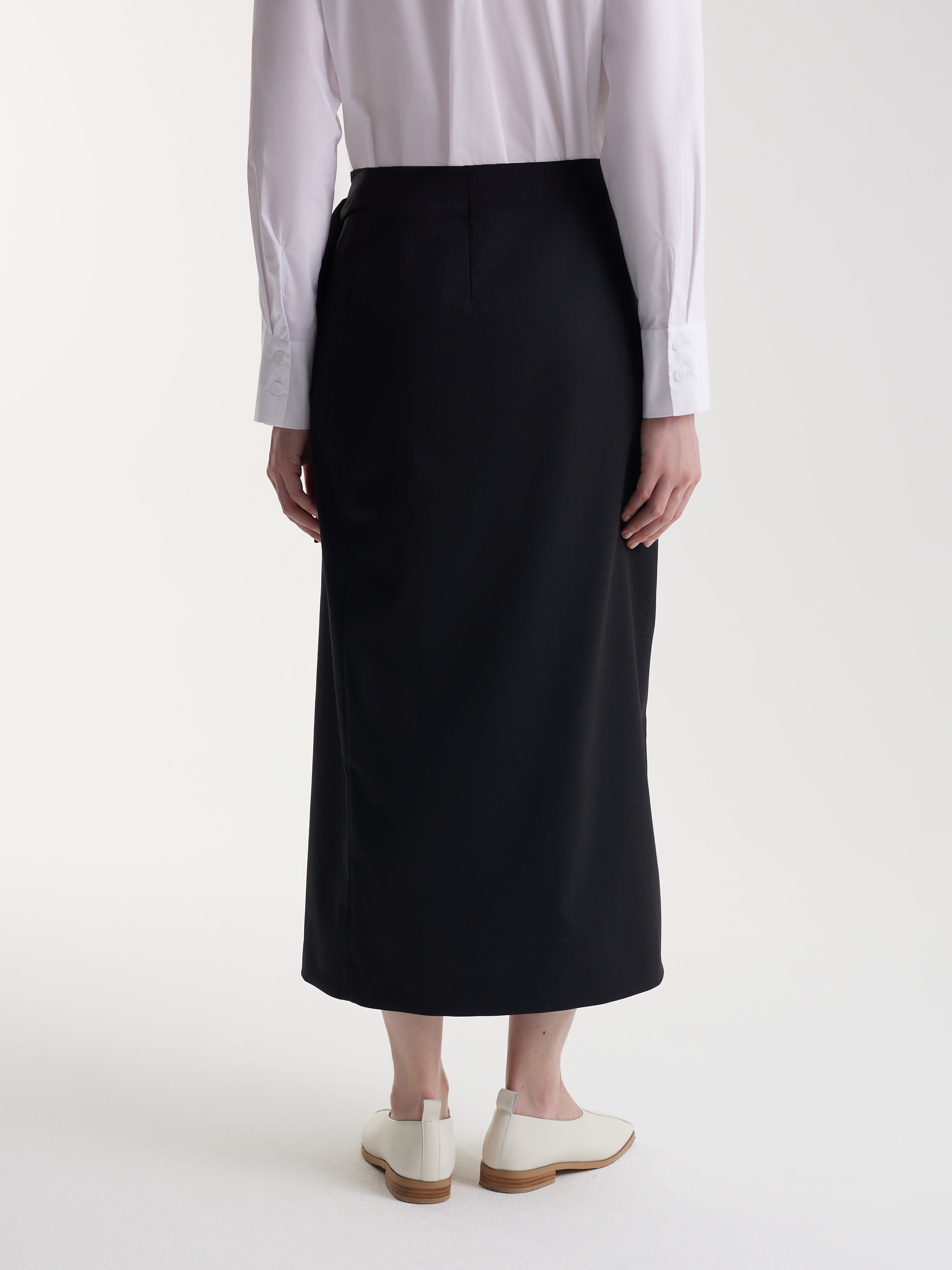 Юбка миди с шерстью, фото 2