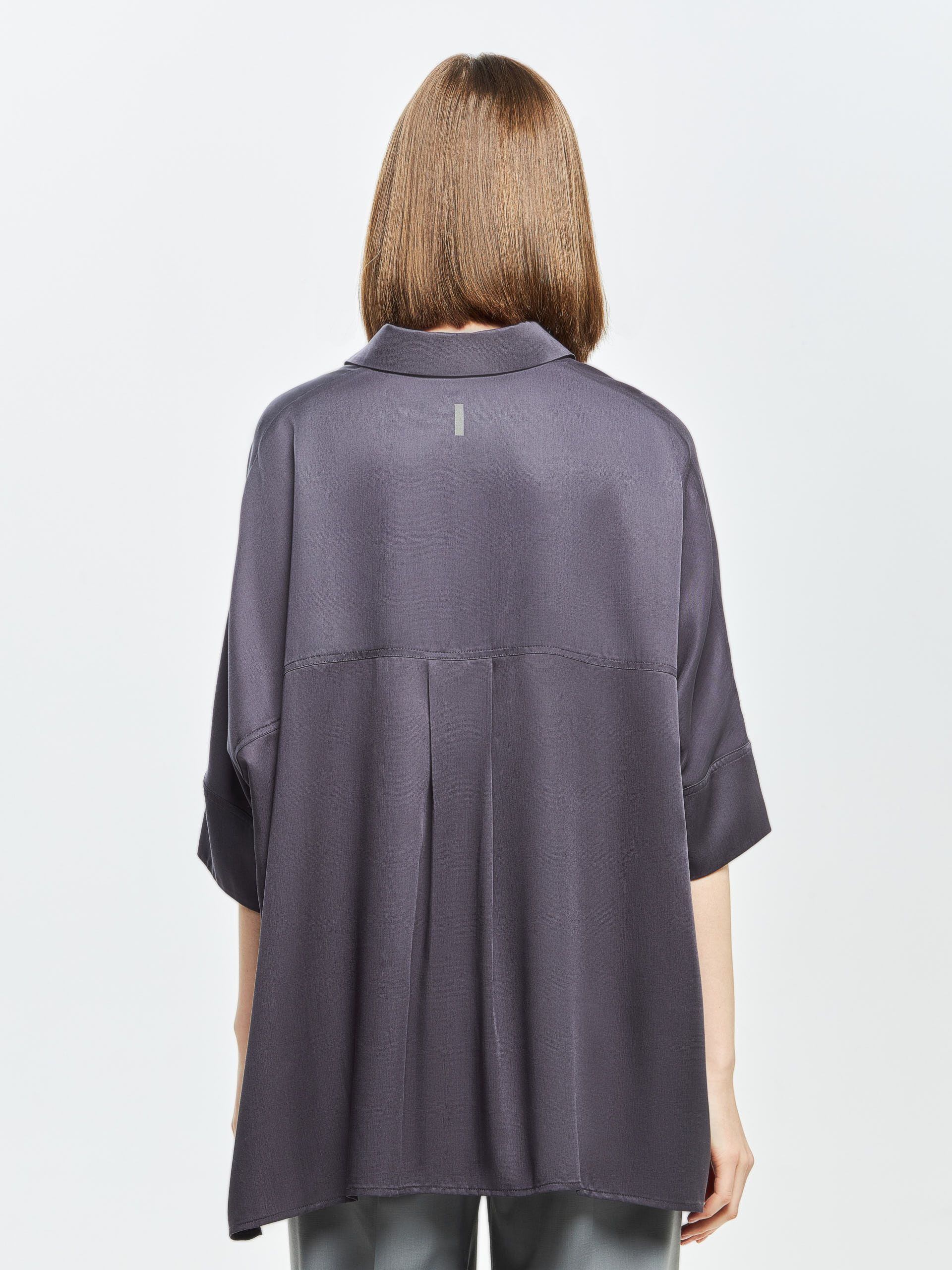 Лёгкая женственная блузка BREVIS из 100% эко-материала «тенсель». Изображение 3