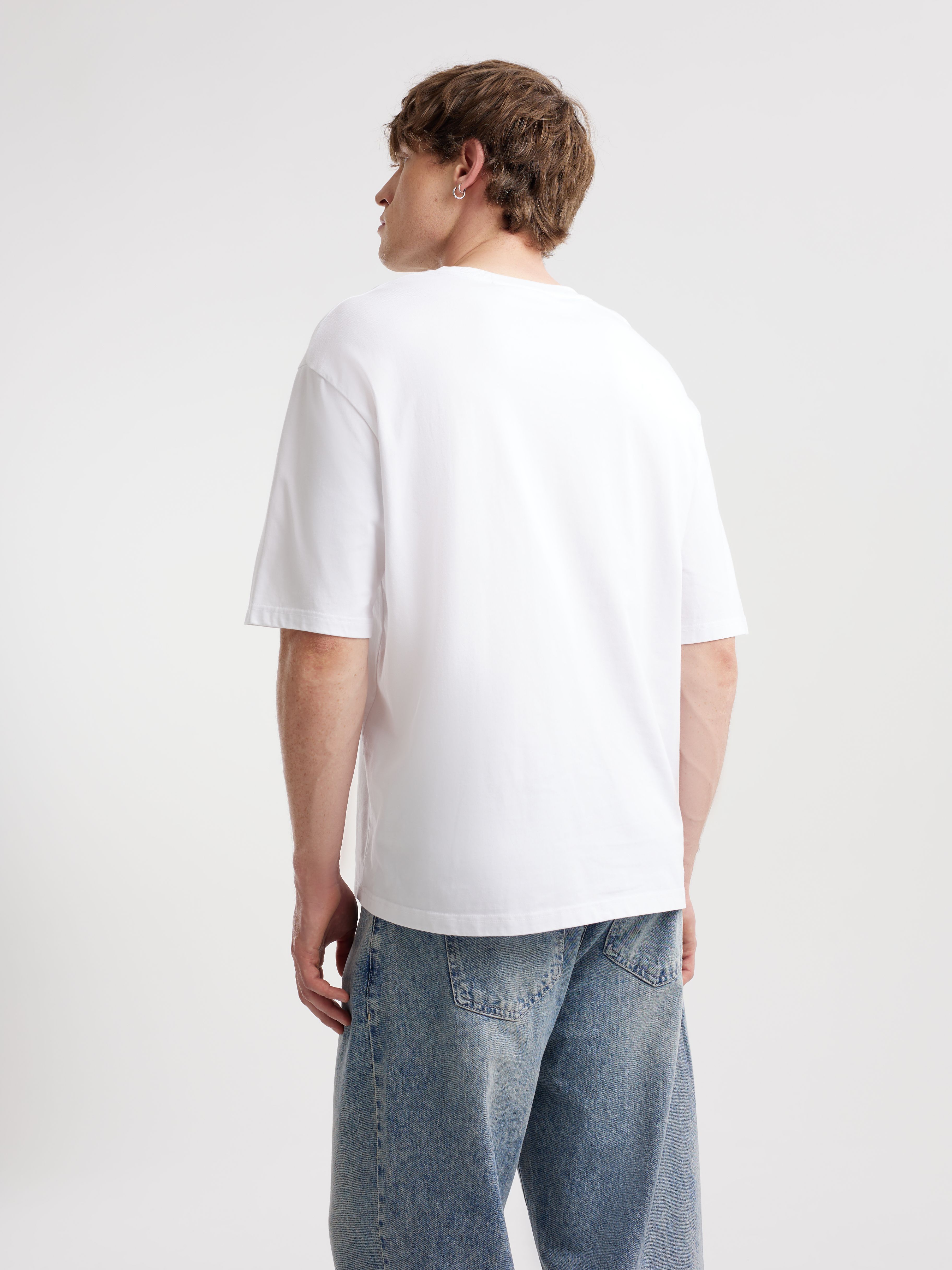 Футболка UNISEX с акварельным принтом supima cotton, фото 7