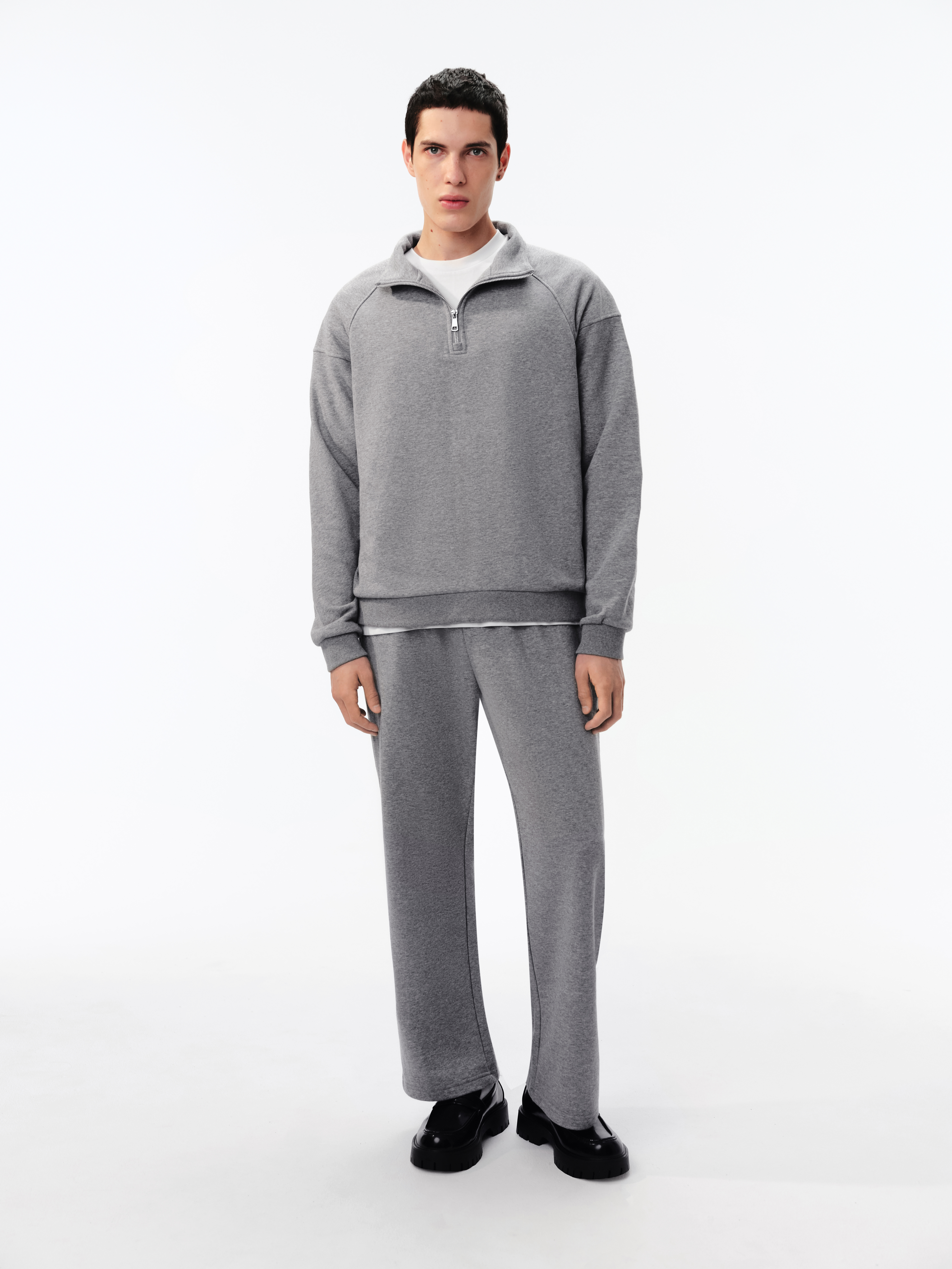 Трикотажный unisex свитшот на молнии , фотография 7