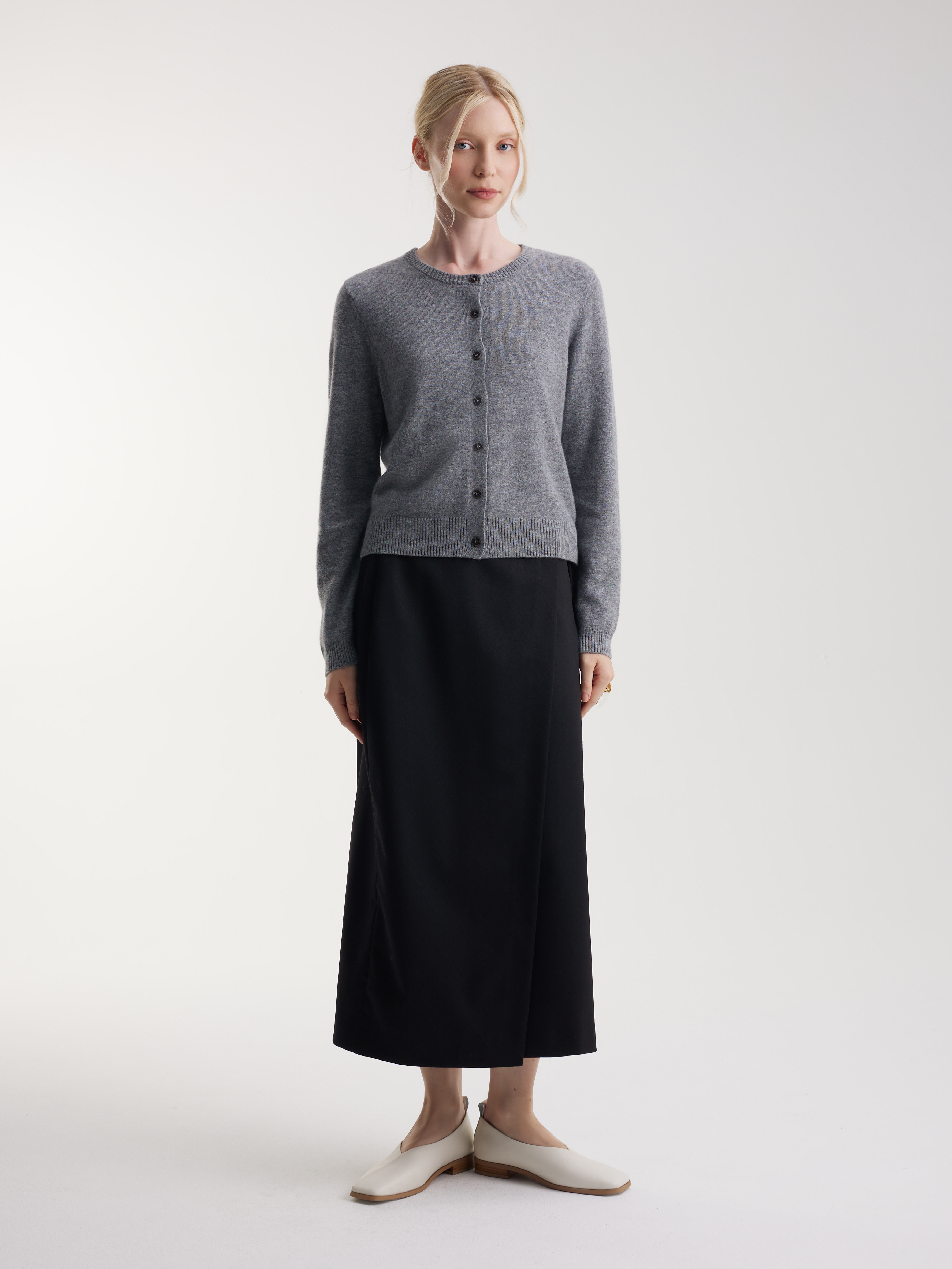 Юбка миди с шерстью, фотография 4