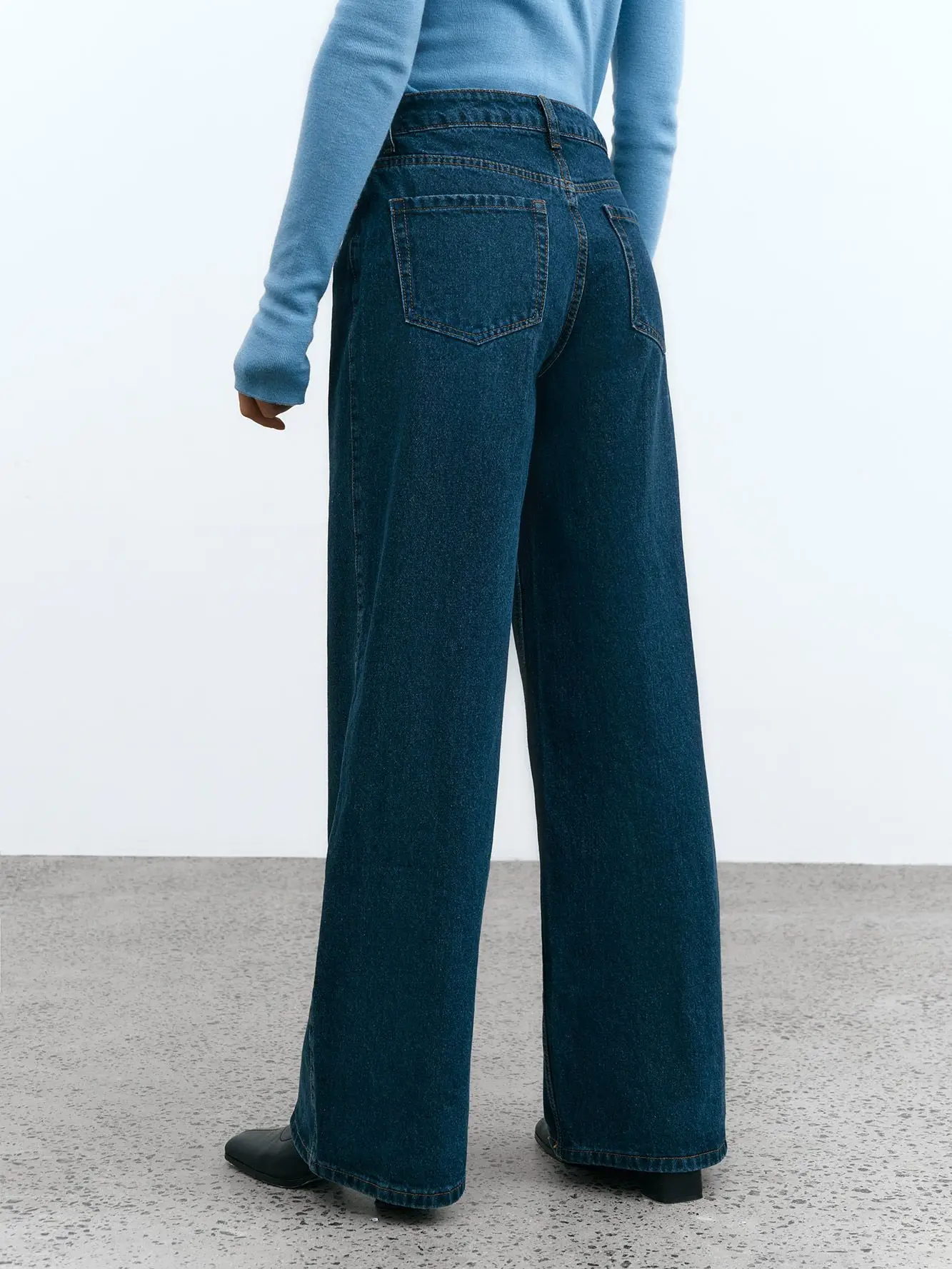 изображение джинсы wide leg