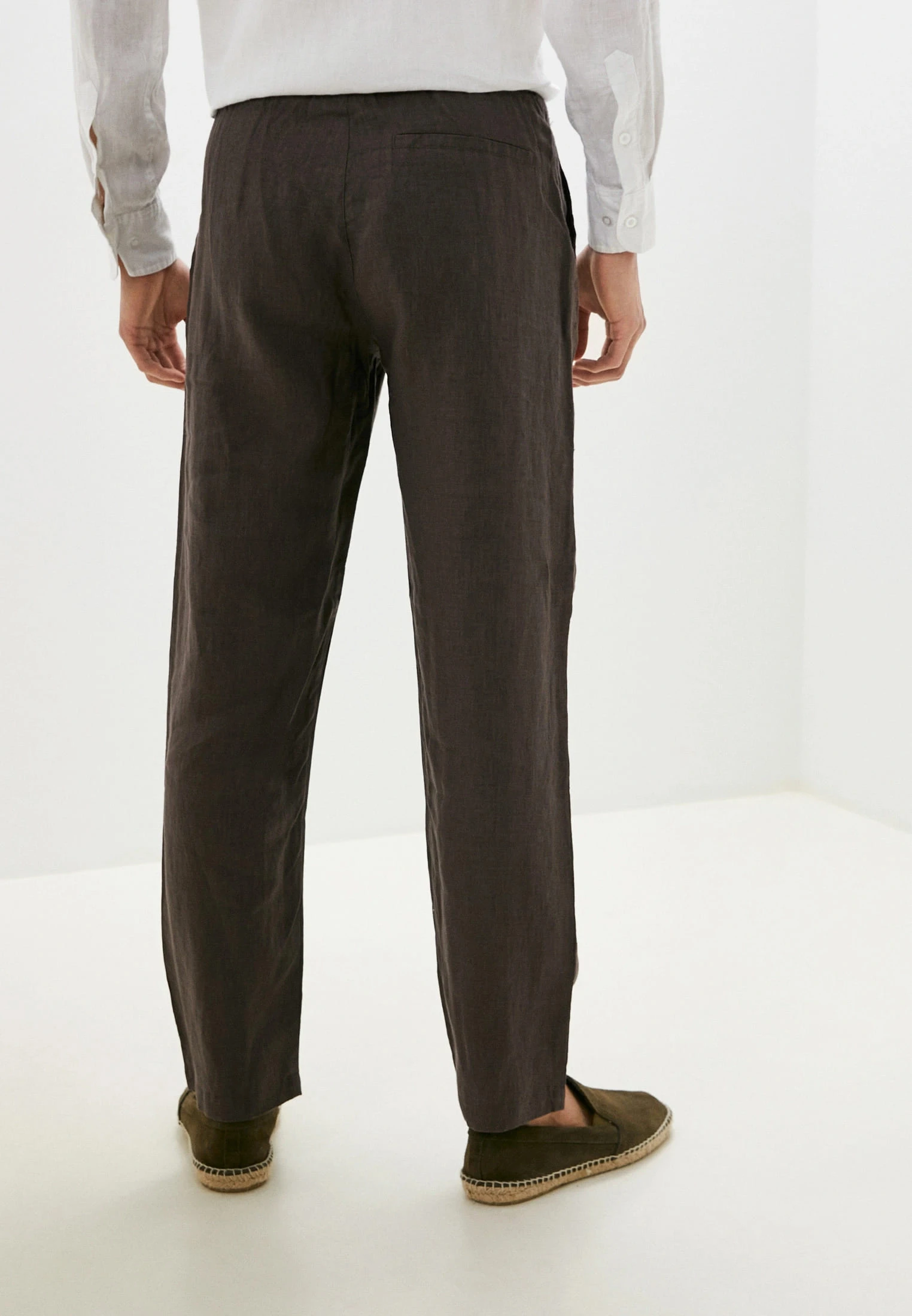 изображение мужские льняные брюки